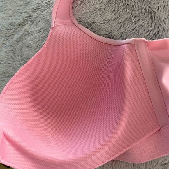 VICTORIA SECRET sport bra baby pink Size 34DD new no tags - Picture 7 of 11